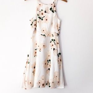 White floral dynamite dress